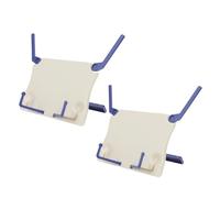 UPKOCH 2pcs Portable Foldable Music Sheet Holder Stand for Desktop Reading Angles Compact Bookstand for Musicians Students Artists Stable Material