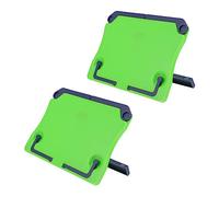 UPKOCH 2pcs Portable Folding Music Stand, Desktop Reading Stand and Tablet Holder for Home Use, Lightweight Green Sheet Music Holder for Books and Documents