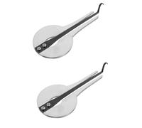 UPKOCH 2pcs Portable Jaw Harp for Beginners Lightweight Metal Jews Harp Mouth Instrument for Ethnic Music and Daily Entertainment Easy to Play Rich Overtones