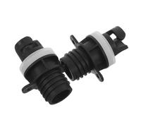UPKOCH 2pcs Portable Paddle Board Air Adapter Inflatable Boat Valve Connector Electric Pump Nozzle for Kayak Sup Quick Installation Strong Sealing for Outdoor Inflatables