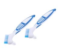UPKOCH 2pcs Portable Turtle Shell Cleaning Brush Double Sided Dirt Remover for Tortoise Shells Lightweight and Nonslip Handle for Aquatic Pet Care