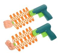 UPKOCH 2Pcs Prank Telescopic Fists Spring for Indoor Fun for Parties and Pranks Material Great for Boys