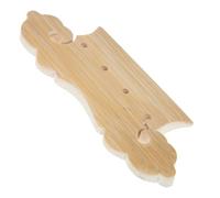 UPKOCH 2pcs Professional Bamboo Pipa Bridge Saddle Accessory Handmade Lute String Board for Beginners Replacement Tool for Pipa Smooth Edge for Safe Use