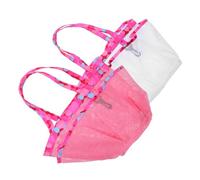 UPKOCH 2PCS Quick Dry Mesh Shower Basket with Handle Hanging Wash Bag for Bathroom Storage Portable Toiletry Organizer for Gym Dorm Travel Family Use