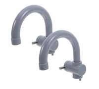 UPKOCH 2Pcs Realistic Simulation Kitchen Sink Faucets for Safe Plastic Role Playing Accessories for Indoor and Outdoor Fun for Imaginative Play