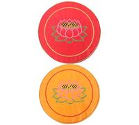 UPKOCH 2pcs round Meditation Cushion Sturdy Cloth Material, Not Easy to Break, Suitable for Yoga Practice and Temple Prayer Use