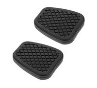 UPKOCH 2pcs Rubber Car Pedal Covers Non-slip Clutch and Brake Pad Protectors for Fit City - Greiz Wear-resistant Comfortable Foot Pedal Pads with Easy Maintenance