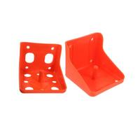 UPKOCH 2pcs Salt Block Holder for Horses and Livestock, Large and Small Hole Salt Lick Boxes, Sturdy Farm Feeding Tray for Cattle, Sheep, and Deer Mineral