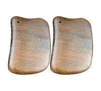 UPKOCH 2pcs Sandalwood Gua Sha Scraping Board Wooden Massage Tool for Back and Neck Body Massager for Muscle Massage Tools