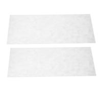 UPKOCH 2Pcs Set White Seashell Guitar Inlay Material for Fingerboard and Headstock Overlay, Replace Guitar Head Veneer, Colour Fast, for Jewelry Making and Inlay Work