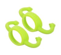 UPKOCH 2pcs Silicone Bottle Handle for Feeding Bottles Soft Grip for Boy Girl Easy to Hold Silicone Handle During Mealtime