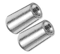 UPKOCH 2pcs Silver 3.5mm Metal Electric Guitar Toggle Tip Caps for Pickup Switches Replacement Guitar Toggle Covers for Solid Body Electric Guitars