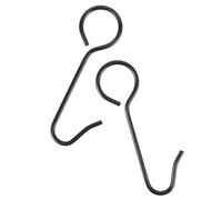 UPKOCH 2Pcs Stainless Steel Target Hooks Sturdy Hanging Target Hanger for Shooting Practice DIY Accessories