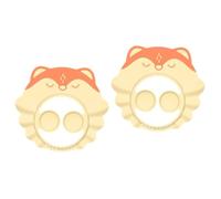 UPKOCH 2pcs Thickened Shampoo Cap for Boy Girl Adjustable Cartoon Animal Bathing Ear Protector for Boy Girl Shower and Swim Protection