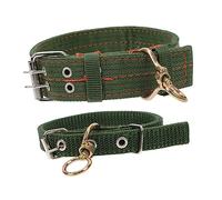 UPKOCH 2Pcs Thickened Widened Canvas Sheep Collars Adjustable Durable Traction Collars for Livestock Cows Ox Sheep Horse Animal Husbandry Supplies