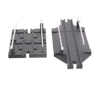 UPKOCH 2pcs Train Track Expansion Railing Barriers for Railway Stations Compatible and Other Train Track Systems