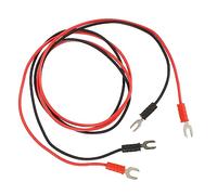 UPKOCH 2pcs U-shaped Cable for Physics Lab Insulated Connection Wire for Electrical Measurements Teaching Equipment Medical Accessories