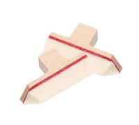 UPKOCH 2pcs Upright Piano Tuning Mutes 48mm Wooden Mufflers Slope Short Mute Blocks for Professional Piano Repair Accessories and