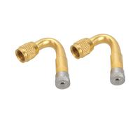 UPKOCH 2pcs Valve Stem Extensions Multifunctional Tire Inflation Extenders for Bicycles Motorcycles Trailers Rvs Easy Install Valve Connector