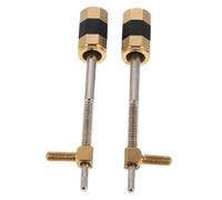 UPKOCH 2pcs Violin Bow Frog Screws Metal Violin Bow Repairing Accessory Musical Instrument Part