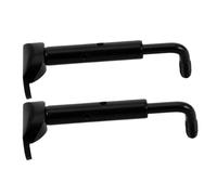 UPKOCH 2pcs Violin Chin Rest Screw Replacement Half Section Metal Black Gold Silver Instrument Screw for Violin Chin Rest Clamp Parts