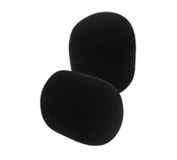 UPKOCH 2pcs Washable Large Sponge Microphone Covers Thickened Protective Windscreen for Handheld Mics for Ktv Parties and Stage Performances