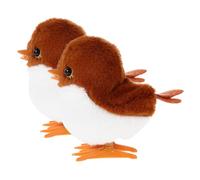 UPKOCH 2pcs Wind Up Sparrow Interactive Clockwork Animal Plaything for Fun Party Favors for Promotes Physical Activity and Coordination Skills