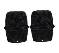 UPKOCH 2pcs Wireless Microphone Receiver Parts Mesh Grille for Head Mic Replacement Ball Head for Bs- Bs