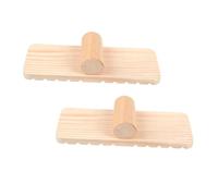 UPKOCH 2pcs Wooden Seesaw Platforms for Hamsters Toys for Small Pets Safe Wood Toy for Guinea Pigs Playful Pet Accessory