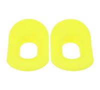 UPKOCH 2Pcs Yellow Silicone Diving Mouthpiece Lip Guard, Non-Bite Soft Scuba Regulator Accessory, Protective Snorkeling Mouthpiece Cover for Underwater Use