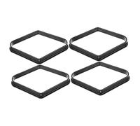 UPKOCH 2sets Billiard Rack Durable Plastic Ball Diamond Pool Ball Holder for Easy Storage and Organization Stable Design for Billiard Tables 2pcs*2