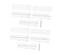 UPKOCH 2sets Creative Piano Introduction Stickers Piano Keyboard Labels for Beginners Music Note Guide Five-line Staff Design Easy to Install