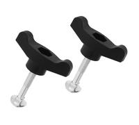 UPKOCH 2sets Lawn Mower Handle Knobs and Nut Bolt Kit Fit for Greenworks Easy Installation