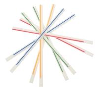 UPKOCH 2sets Long Transparent Sticky Page Markers Strips for Annotation and Notebook Tabs Reusable Pet Writable Index Labels for Students and Teachers Mixed Colors for Random Color