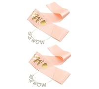 UPKOCH 2sets Shower Maternity Sash and Headband for Mom Chic Pregnancy Photo Shoot Props Headband and Sash for Gender Reveal Celebrations