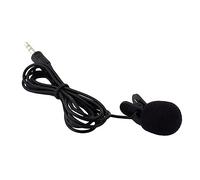 UPKOCH 3.5mm Lavalier Clip Microphone for Teaching and Meetings Omnidirectional Mini Lapel Mic Easy Clip-on Design Portable Microphone for Lectures and Audio Recording