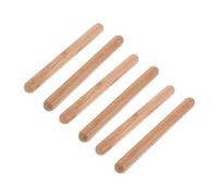 UPKOCH 3 Pairs Hardwood Claves Percussion Rhythm Sticks for Natural Musical Instruments for Beginners for Music Education and Developing Rhythm Skills