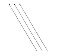 UPKOCH 3 Sets Foosball Table Rod Replacement With Non-slip Caps Soccer Table Game Steel Poles Desk Soccer Machine Accessories For Family Fun And Competitive Play