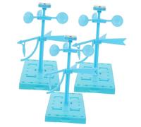 UPKOCH 3 Sets Plastic Wind Vane Model Stem Kit for Classroom Science Experiments DIY Weather Vane Anemometer Teaching Tools Versatile Wind Indicator for Physics and Environmental Studies