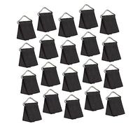 UPKOCH 30 Sets Trampoline Triangle Ring Buckles Durable Iron Trampoline Parts for Safety and Strength for Outdoor Activities and Repairing