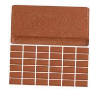UPKOCH 300pcs Scale Miniature Bricks Lightweight DIY Dollhouse Accessories for Garden Wall Landscaping Model Architect Buildings Tiny House Decor Supplies