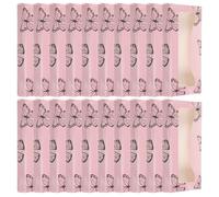 UPKOCH 30pcs False Eyelash Paper Boxes with Clear Window Lash Packaging for Makeup Lovers Portable Lightweight Storage to Keep Lashes Secure and Maintain Shape