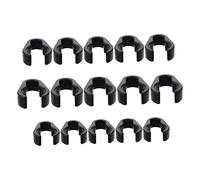 UPKOCH 30pcs Flexible Large Cable Clips for Microphone Stand Organizer Clamp for Studio