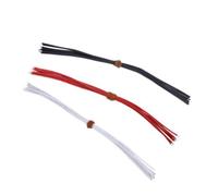 UPKOCH 30pcs Guitar Pickup Hookup Wire Copper Core Hard Plastic Insulated Red Black White for Electric Instrument Repairs