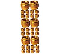 UPKOCH 30pcs Microphone Stand Adapter Female to Male Conversion Nut for Mic Stands Smooth Edges for Easy Installation Lightweight and Portable for Streamers and Audio Professionals