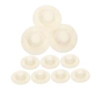 UPKOCH 30pcs Mini Straw Hats for Crafts Small Doll House Decor DIY Accessories Multipurpose Cloth Material Lightweight Photo Props for Pretend Play and Jewelry Making