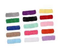 UPKOCH 30pcs Soft Elastic Knitted Headbands for Women Boho Retro Hair Accessories Stretchy Non-slip Bands with Vibrant Colors for Parties Sports Outdoor Activities