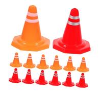 UPKOCH 30Pcs Traffic Simulation Road Sign for DIY Scene Decor Educational Learning and Safe Playtime Activities