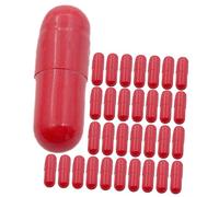 UPKOCH 32Pcs Halloween Fake Blood Capsules Edible Coagulated Prank Makeup Props for Cosplay Zombie Vampire Film Stage Effects