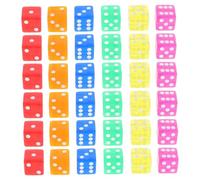 UPKOCH 36pcs Dice: 6 Sided Dice For Math Learning Game Board Accessories Acrylic For Teaching Tools Party Fun And Adventures